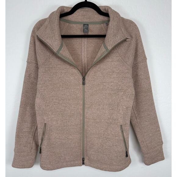 Prana Tri Thermal Threads Full Zip Jacket Polartec Fleece Size Small Outdoor - Picture 1 of 9